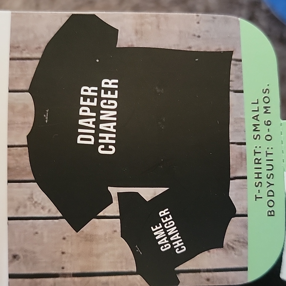Diaper Changer T-Shirt & Baby Onesie